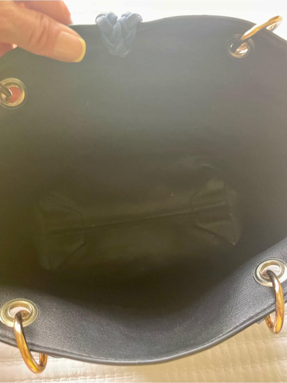 Imoshion Blue Braided Shoulder Bag - Picture 8 of 13